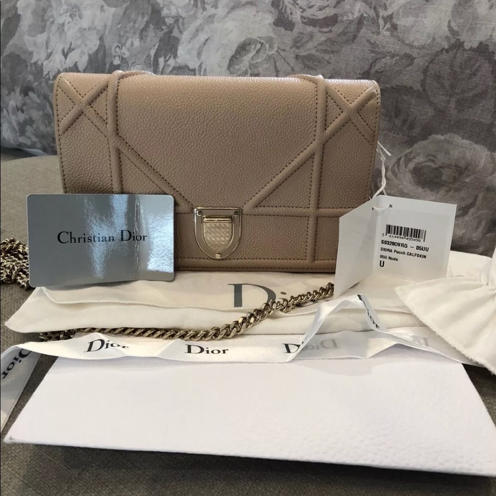 Diorama Wallet on Chain Clutch